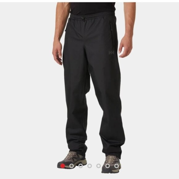 Helly Hansen Vancouver Pull On Mens Waterproof Pants Black Sz M
